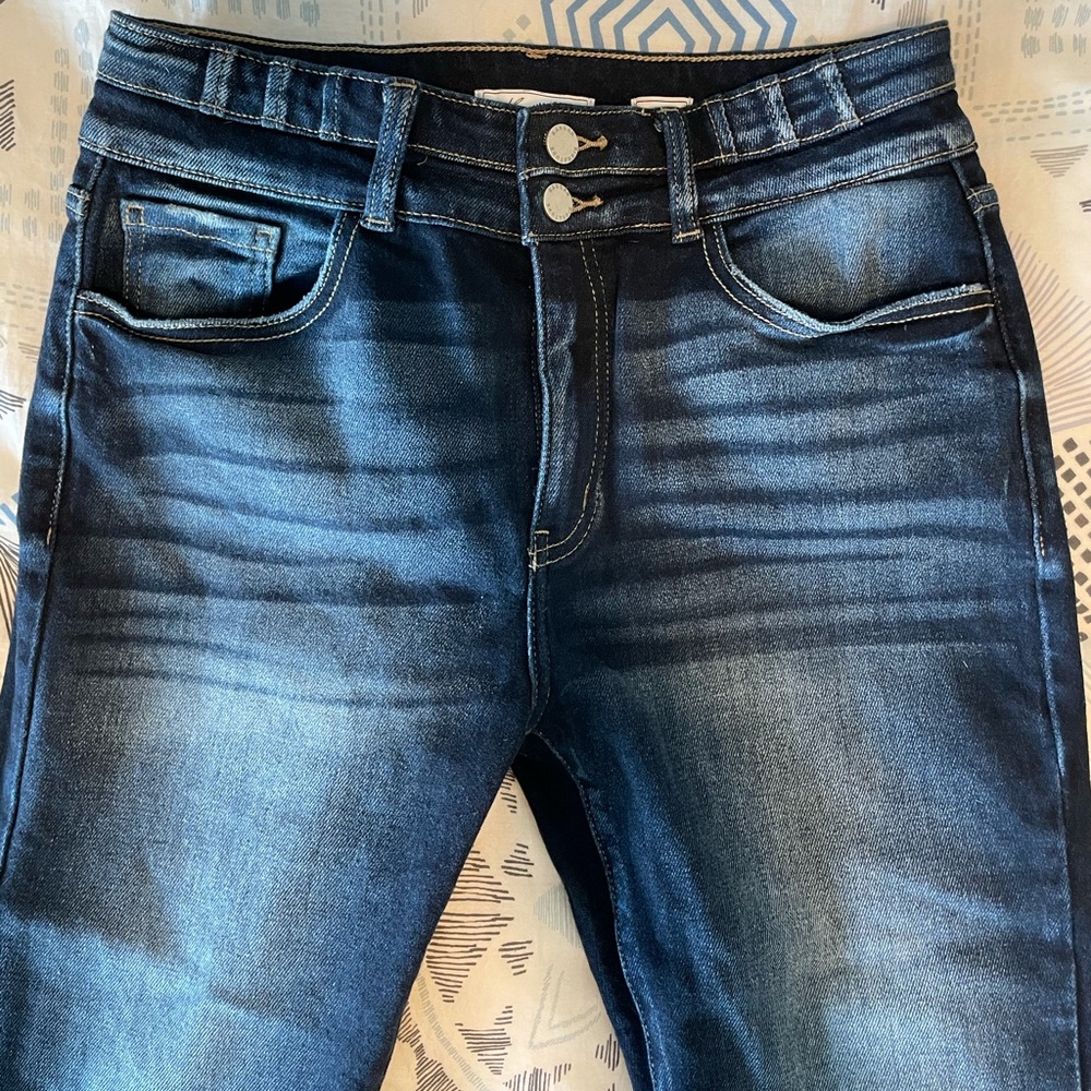Buckle Kan Can High Rise Ankle Skinny Jeans
